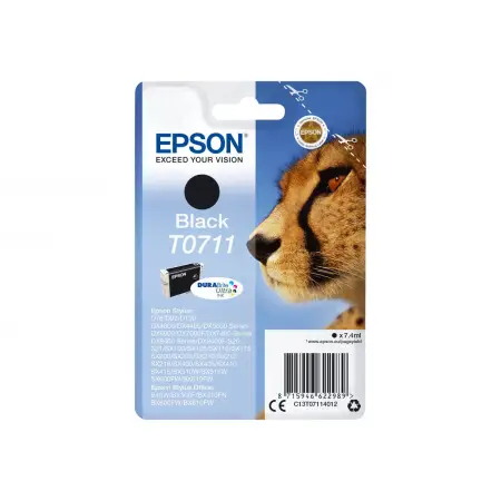 EPSON C13T07114012 Tusz Epson T0711 black DURABrite Stylus D78/92/120/DX4000/4050/4400/4450/50...