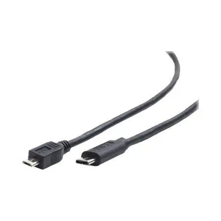 GEMBIRD CCP-USB2-MBMCM-1M Gembird kabel USB-C >micro USB 1m, czarny