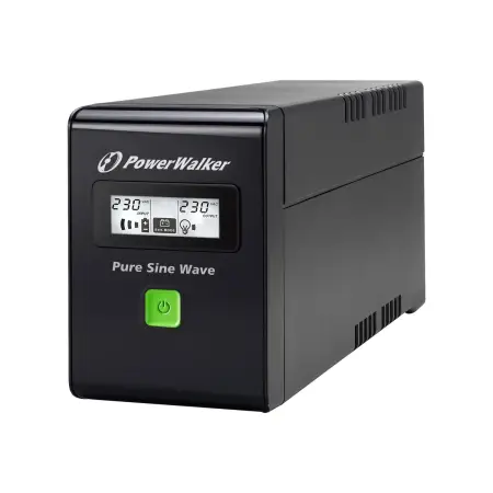 POWERWALKER UPS VI 800 SW IEC Line-Interactive 800VA 3X IEC C13 USB-B LCD Pure Sine wave