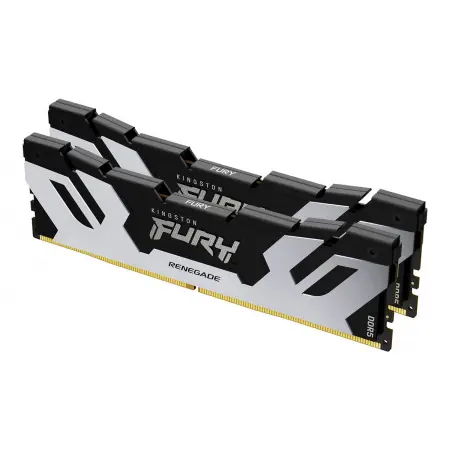 KINGSTON 64GB 6400MT/s DDR5 CL32 DIMM Kit of 2 FURY Renegade Silver XMP