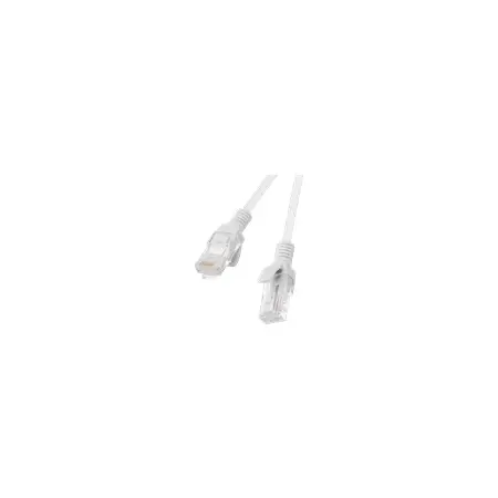 LANBERG PCU6-20CC-0100-S Lanberg Patchcord RJ45, kat. 6, UTP, 1m, szary, op. zbiorcze 10 szt