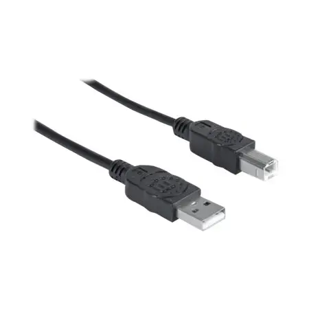 MANHATTAN 337779 Manhattan Kabel USB 2.0 A-B M/M 5m czarny