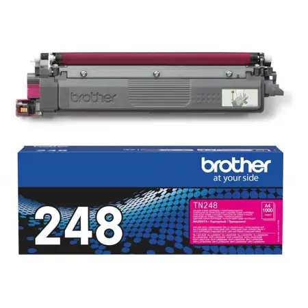 BROTHER TN248M Magenta Toner Cartridge ISO Yield 1.000 pages