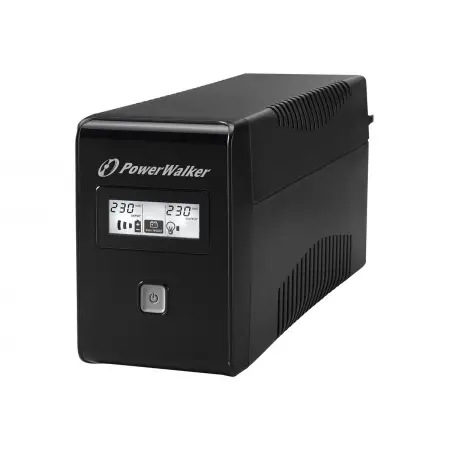 POWERWALKER UPS VI 850 LCD Line-Interactive 850VA 2X Schuko USB-B LCD