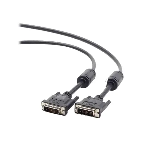 GEMBIRD CC-DVI2-BK-6 Gembird kabel DVI monitorowy DVI-DM/DVI-DM (24+1) dual link 1.8m black