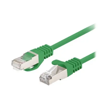 LANBERG Patchcord Cat.6 FTP 0.5m green 10-pack