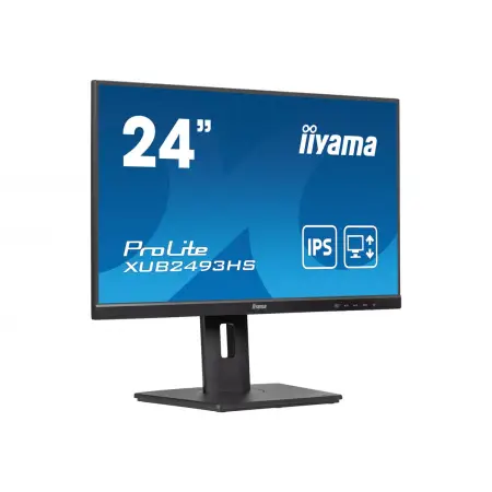 IIYAMA XUB2493HS-B6 24inch ETE IPS-panel FHD 100Hz 250cd/m2 HDMI DP Speakers (P)