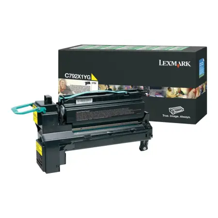 LEXMARK C792X1YG Toner Lexmark yellow zwrotny 20000 str. C792