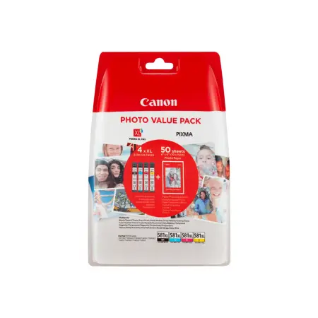 CANON 1LB INK CLI-581XL BK/C/M/Y PHOTO