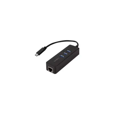 LOGILINK UA0283 LOGILINK - Adapter USB 3.0 typu c na gigabit na 1x RJ45 i 3x USB 3.0 typ A