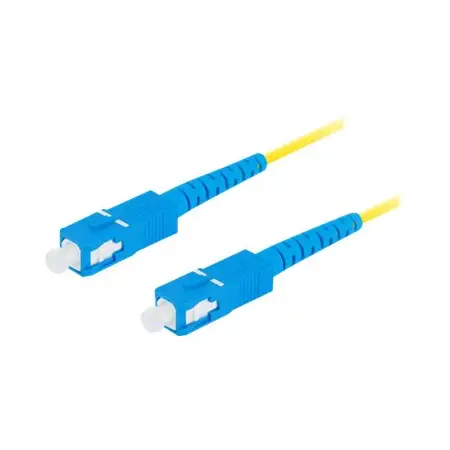LANBERG fiber optic patchcord SM SC/UPC-SC/UPC simplex 10m LSZH g657a1 3.0mm yellow