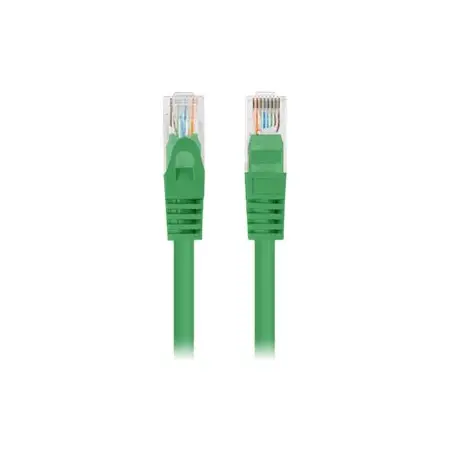 LANBERG Patchcord Cat.6 UTP 3m green 10-pack