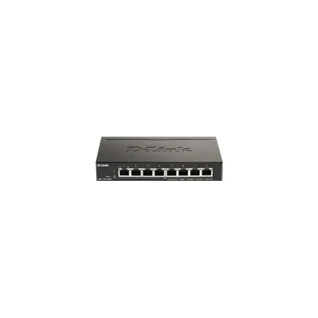 D-LINK 8-Port Layer2 PoE Smart Gigabit Switch 8x 10/100/1000Mbps TP RJ-45 PoE Port 802.3af/at Power-over-Ethernet up to 30 Watt