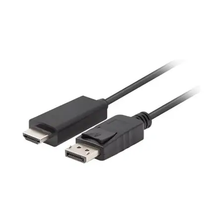 LANBERG Kabel DisplayPort M v1.1->HDMI M 1.8m czarny