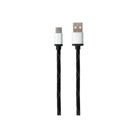 GEMBIRD CCP-USB2-AMCM-2.5M Gembird kabel USB-C 2.0 (AM/CM) metalowe wtyki, oplot nylonowy, 2.5m, czarny