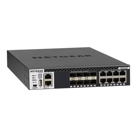 NETGEAR XSM4316S-100NES Netgear M4300-8X8F MANAGED SWITCH Stackable 8x10G and 8xSFP+ (XSM4316S)