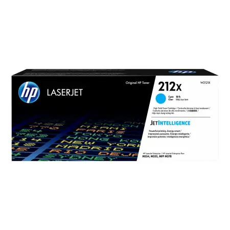 HP 212X High Yield Cyan Original LaserJet Toner Cartridge