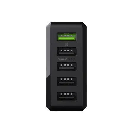 GREENCELL Ładowarka sieciowa ChargeSource 5 5xUSB 52W z szybkim ładowaniem Ultra Charge i Smart Charge