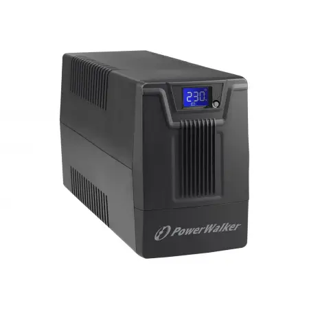 POWERWALKER UPS Line-Interactive 600VA 2x Schuko 230V RJ11/45 In/Out USB LCD