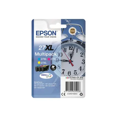 EPSON C13T27154012 Tusz Epson T2715 C/M/Y 3-color 27XL DURABrite 31.2 ml