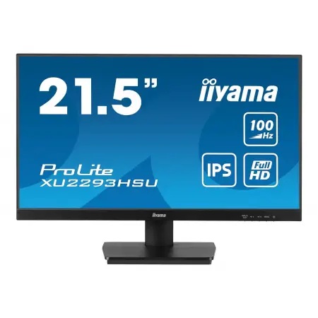 IIYAMA XU2293HSU-B6 21.5inch ETE IPS FHD 100Hz 250cd/m2 1ms MPRT HDMI DP 2xUSB 2.0 Speakers FreeSync (P)