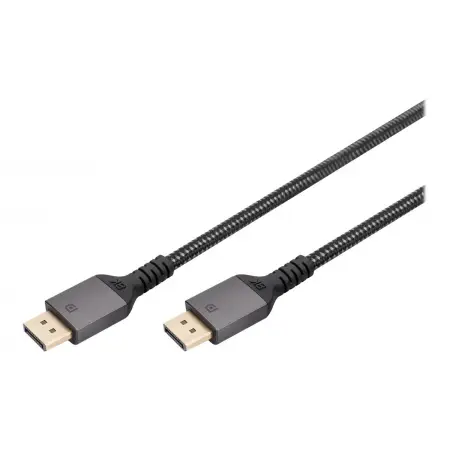 DIGITUS Kabel połączeniowy PREMIUM DisplayPort 8K60Hz UHD DP/DP M/M czarny 1m