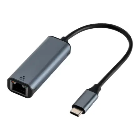 ART ADAPTER USB-C male / ETHERNET 10/100/1000Mbps RJ45 ALU 15cm oem