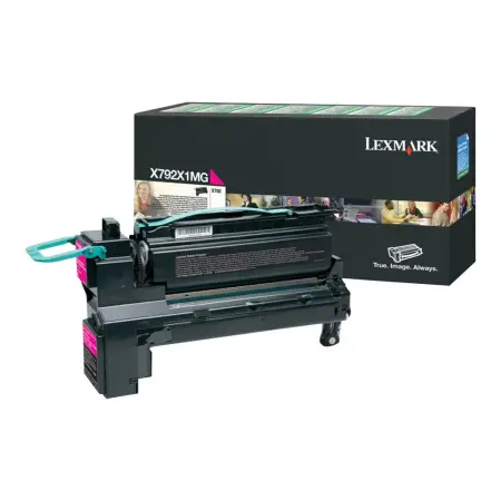 LEXMARK X792X1MG Toner Lexmark magenta zwrotny 20 000 stron X792