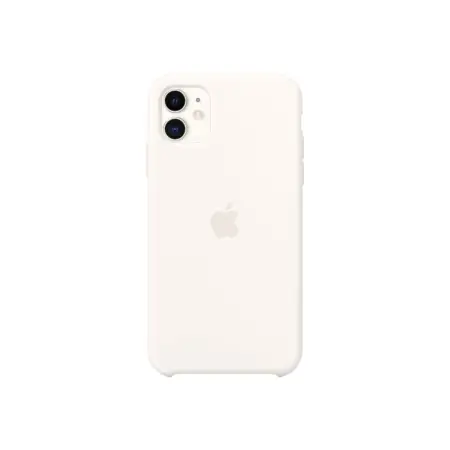 APPLE iPhone 11 Silicone Case White (P)