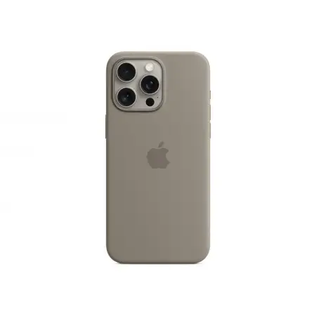 APPLE iPhone 15 Pro Max Silicone Case with MagSafe - Clay