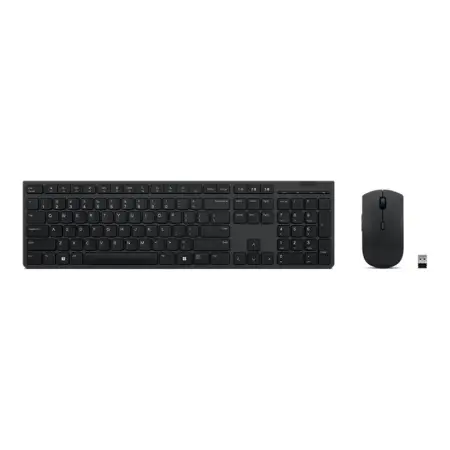 LENOVO Professional Wireless Rechargeable Combo Keyboard and Mouse US English & Euro