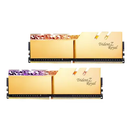 G.SKILL Trident Z Royal Pamięć DDR4 16GB 2x8GB 3200MHz CL16 1.35V XMP Złota
