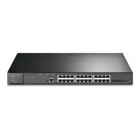 TP-LINK Omada 24-Port PoE+ Gigabit L2+ Managed Switch with 4 10GE SFP+ Slots