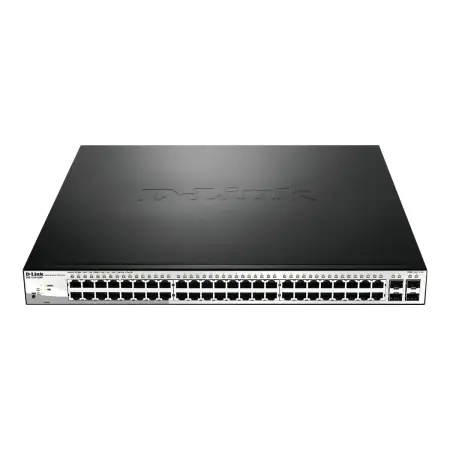 D-LINK 52-Port Layer2 Smart Managed 48x PoE Gigabit Switch dlink green 3.0 48x 10/100/1000Mbit/s TP RJ-45 PoE Ports 802.3at