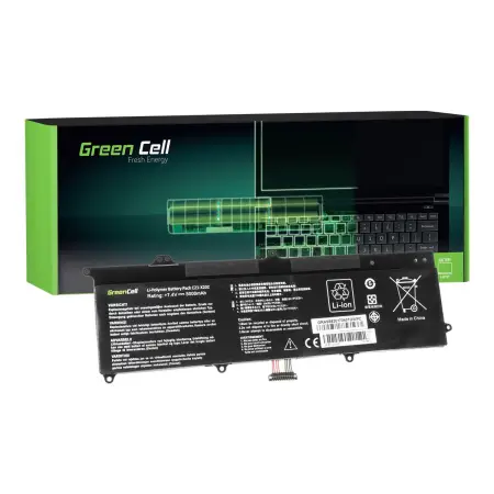 GREENCELL AS88 Bateria Green Cell C21-X202 do Asus X201E F201E VivoBook F202E Q200E S200E X202E