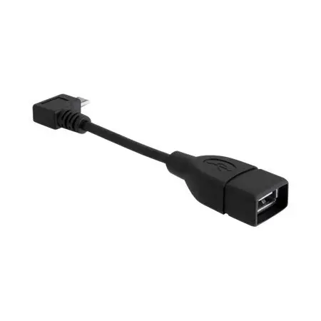 DELOCK 83104 Delock kabel USB MICRO BM -> AF USB 2.0 OTG KĄTOWY