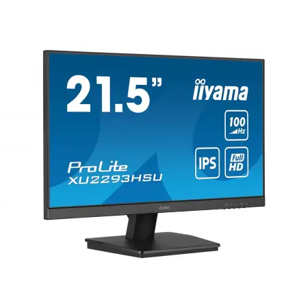 IIYAMA XU2293HSU-B6 21.5inch ETE IPS FHD 100Hz 250cd/m2 1ms MPRT HDMI DP 2xUSB 2.0 Speakers FreeSync (P)