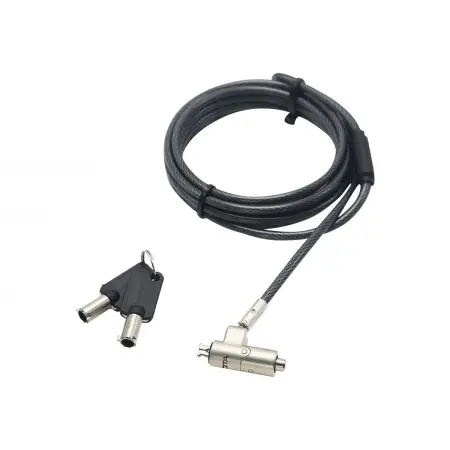 DICOTA Security Cable Nano Lock Ultra Slim Keyed 2.5x6 mm slot black