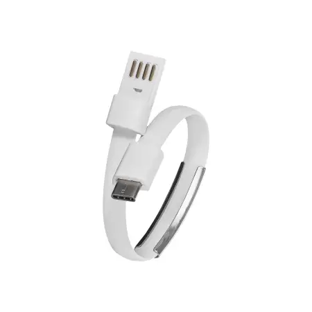 AKYGA Adapter z kablem AK-AD-47 opaska USB type C m / USB A m ver. 2.0 23cm