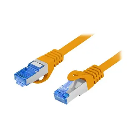 LANBERG patchcord cat.6A FTP LSZH CCA 15m orange