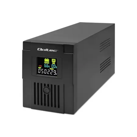 QOLTEC 53770 Zasilacz awaryjny UPS Line Interactive Monolith 1500VA 900W LCD USB