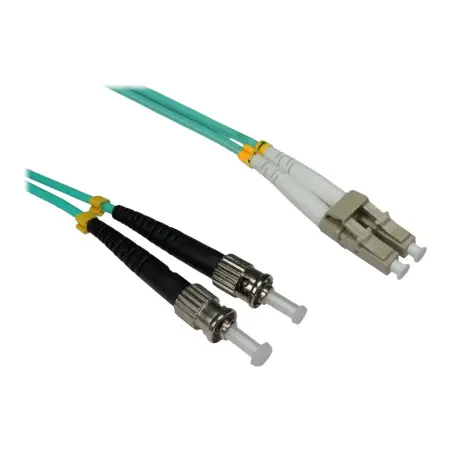 INTELLINET Patchcord światłowodowy OM3 50/125 MM ST-LC Duplex 5m