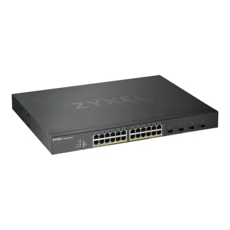 ZYXEL XGS1930-28HP-EU0101F Zyxel XGS1930-28HP 24-port GbE L2+ PoE 802.3at 375W Switch, 4x 10GbE SFP+ ports