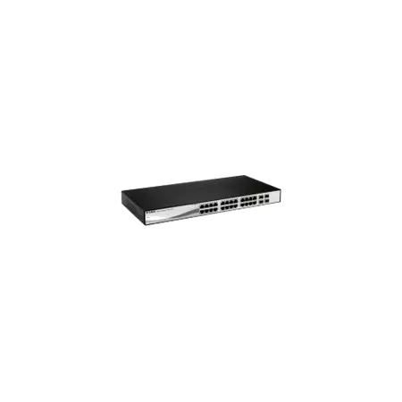 D-LINK 24-Port Layer2 Smart Managed Gigabit Switch dlink green 3.0 24x 10/100/1000Mbit/s TP RJ-45 Port4x TP Combo Port/SFP Slot