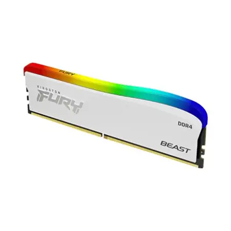 KINGSTON 16GB 3600MT/s DDR4 CL18 DIMM FURY Beast White RGB SE