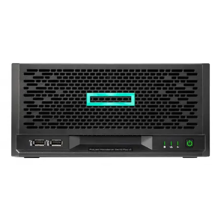 HPE ProLiant MicroServer Gen10 Plus v2 E-2314 4c 4LFF-NHP VROC 1TB HDD 180W Ext PS EMEA Server