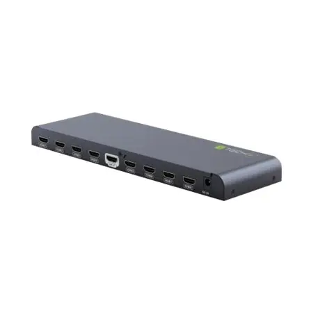 TECHLY 023998 Techly Rozdzielacz AV splitter HDMI 2.0 1x8 UHD 4Kx2K 3D zasilanie AC