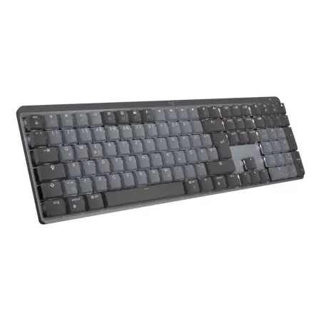 LOGITECH MX Mechanical Wireless Illuminated Performance Keyboard - GRAPHITE - (US) INTL - 2.4GHZ/BT - N/A - EMEA - TACTILE