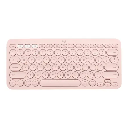 LOGITECH K380 Multi-Device Bluetooth Keyboard - ROSE - US INTL - INTNL