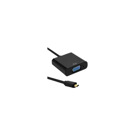 QOLTEC 50402 Qoltec Kabel Micro HDMI D męski VGA żeńskie 0.2m